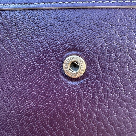 LOUIS VUITTON Suhali Collection Leather Long Wallet - Picture 7 of 15